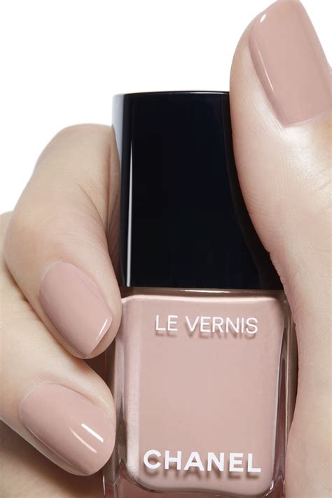 chanel le vernis longwear nail colour in organdi|Chanel long wear nail polish.